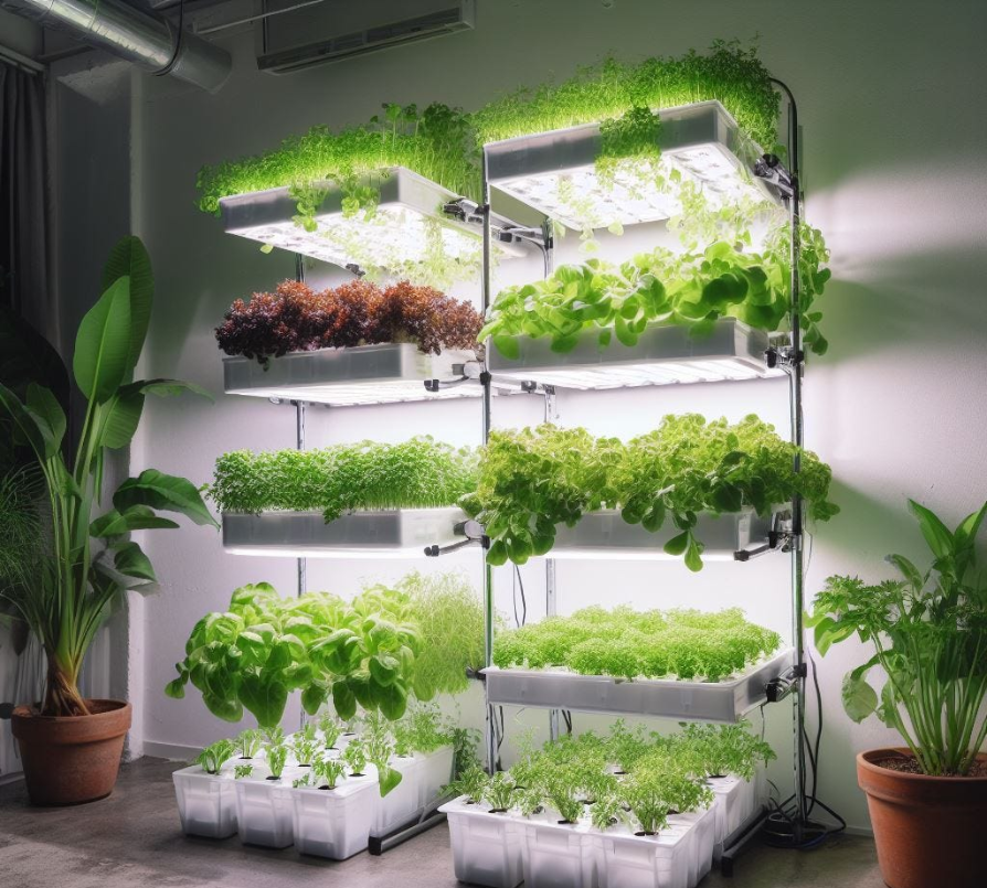 NFT Hydroponic Tower